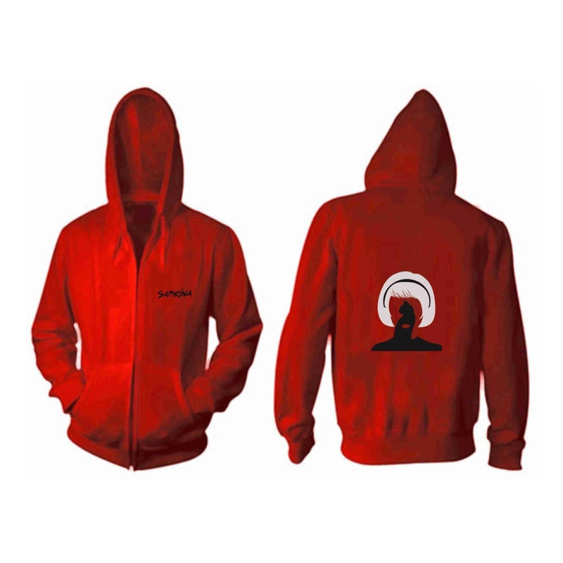 Sudadera Sabrina El Mundo Oculto De Sabrina Con Gorro Cierre