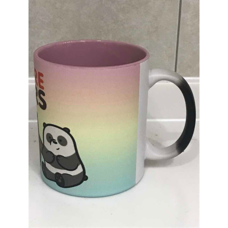 Taza Mágica Osos Escandalosos Térmica Mod1 We Bare Bears