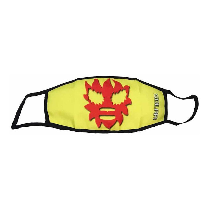 Cubrebocas Lucha Libre Mexicana Tapa Bocas Tela Lavable A