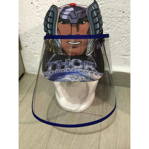 Gorra Avengers Cubrebocas Protector Facial Infantil 1 Pz