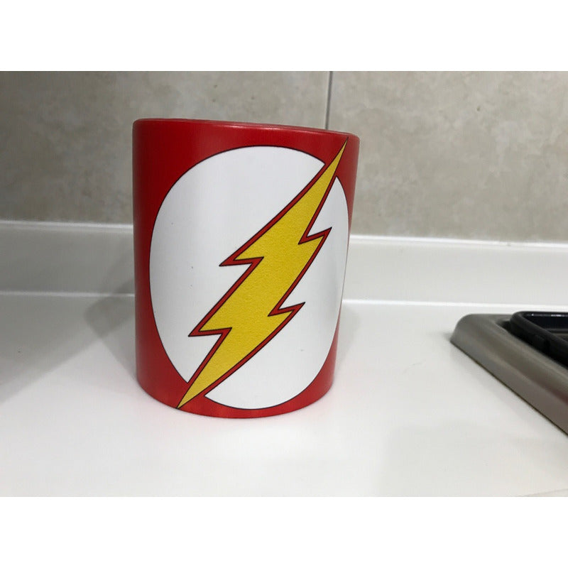 The Flash Taza Magica Roja Dc Comics Liga De La Justicia
