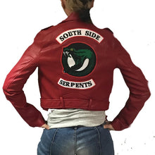 Cargar imagen en el visor de la galería, Chamarra Serpents Cheryl Riverdale South Side Disfraz Cospla
