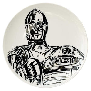 Vajilla Star Wars 12 Pzs Porcelana Colección Vader R2d2 C3po