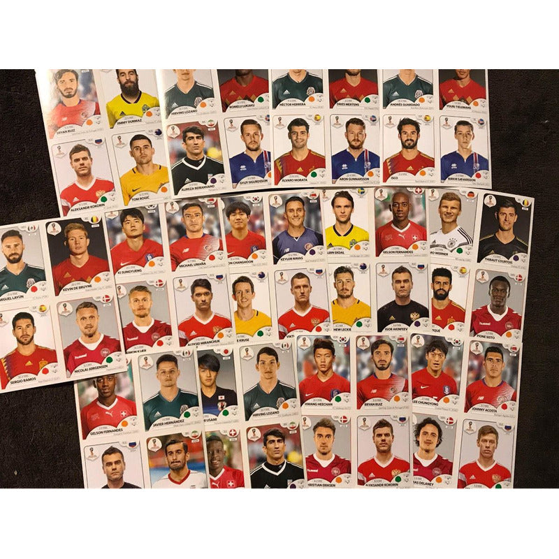 Estampas Panini Album Mundial Rusia 2018 Suelta