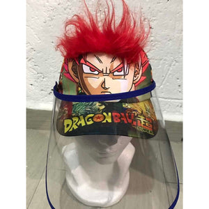 Dragon Ball Gorra Protector Facial Cubrebocas Goku Tapa Boca