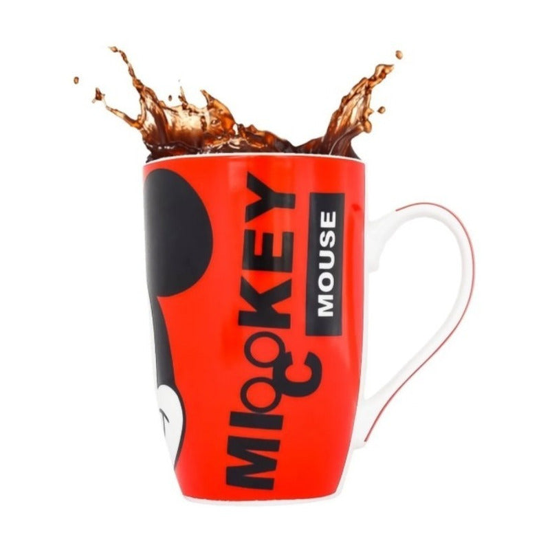 Mickey Mouse  Tarro / Taza Para Cafe Disney Porcelana 500ml