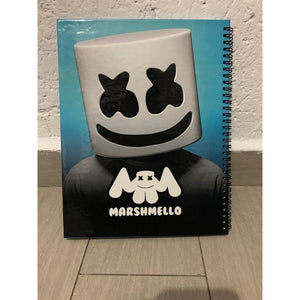 Pkt Marshmello Dj Escolar Mochila Libreta Y Lapicera Bco