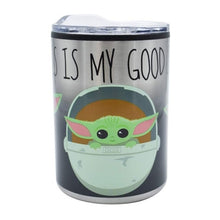 Cargar imagen en el visor de la galería, Baby Yoda Termo Mandalorian The Child Grogu Star Wars Acero
