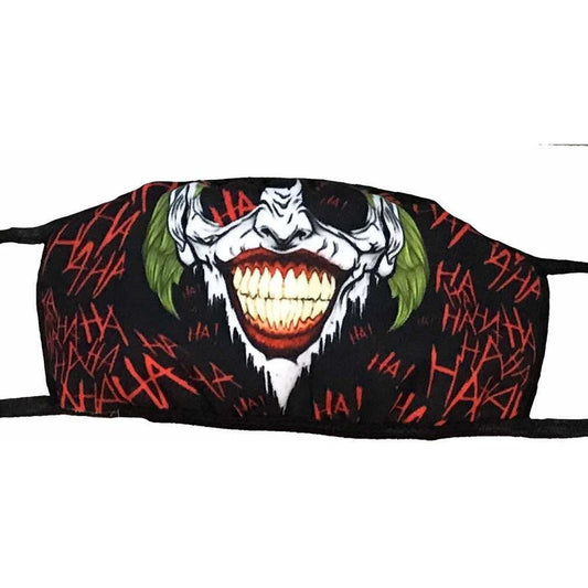 Cubrebocas Joker Infantil Tapa Bocas Guason Tela Lavable