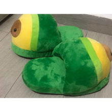 Cargar imagen en el visor de la galería, Aguacate Pantuflas Kawaii Unitalla 23-26
