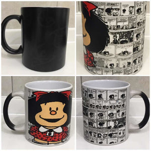 Taza Mágica Mafalda Termica Md 1