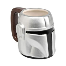 Cargar imagen en el visor de la galería, Taza Mandalorian Casco 3d Star Wars Disney Mando
