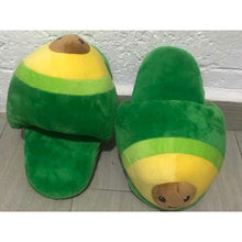 Cargar imagen en el visor de la galería, Aguacate Pantuflas Kawaii Unitalla 23-26
