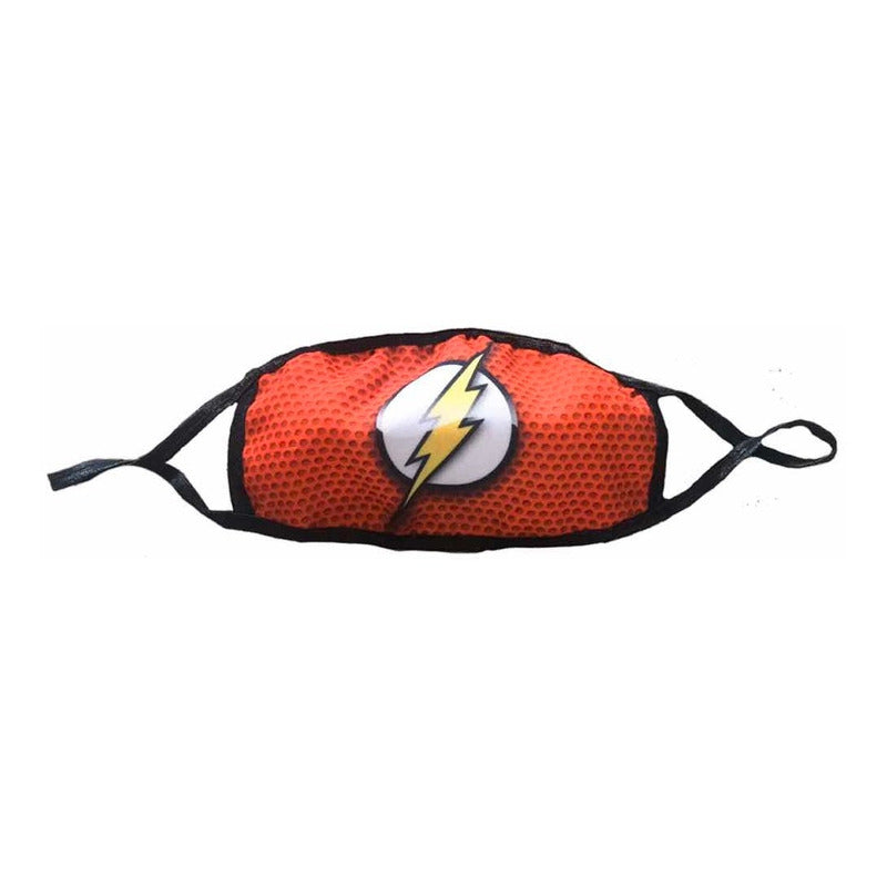 Cubrebocas Batman Flash Wonder Woman Tapabocas Tela Lavable