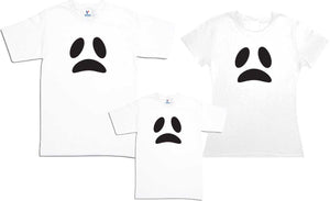 Pkt 3 Playeras Familia Fantasma Halloween Dia De Muertos MD 1 Ghost