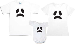 Pkt 3 Playeras Familia Fantasma Halloween Dia De Muertos MD 1 Ghost