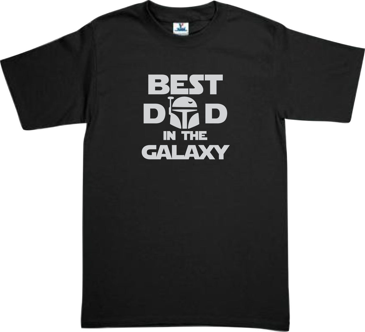 Playera Best Dad in the Galaxy Mando Star Dia del Padre Familia Evento Guerra