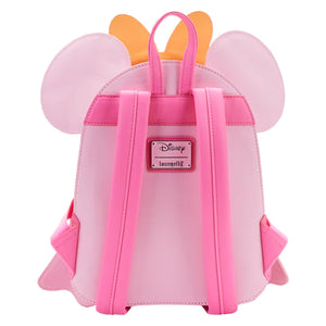 Minnie Mouse Loungefly ghost brilla en la obscuridad Bolso Mini Back Pack Luminiscente