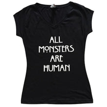 Cargar imagen en el visor de la galería, Playera American Horror Story All Monsters Are Human
