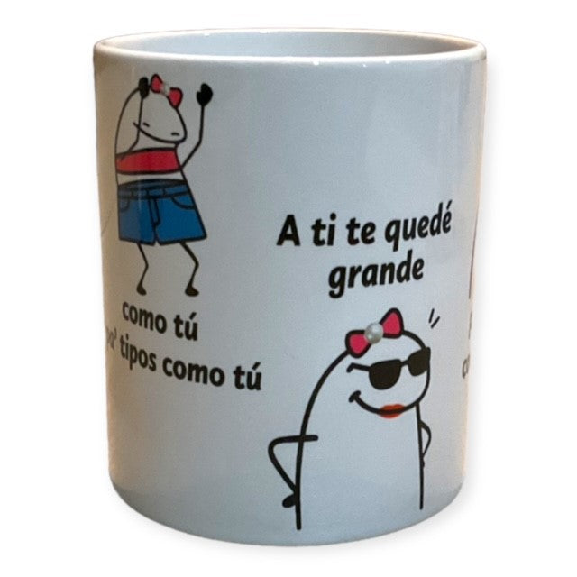 Taza Flork Una Loba como Yo no esta pa tipos como tu Shakira Bzrp