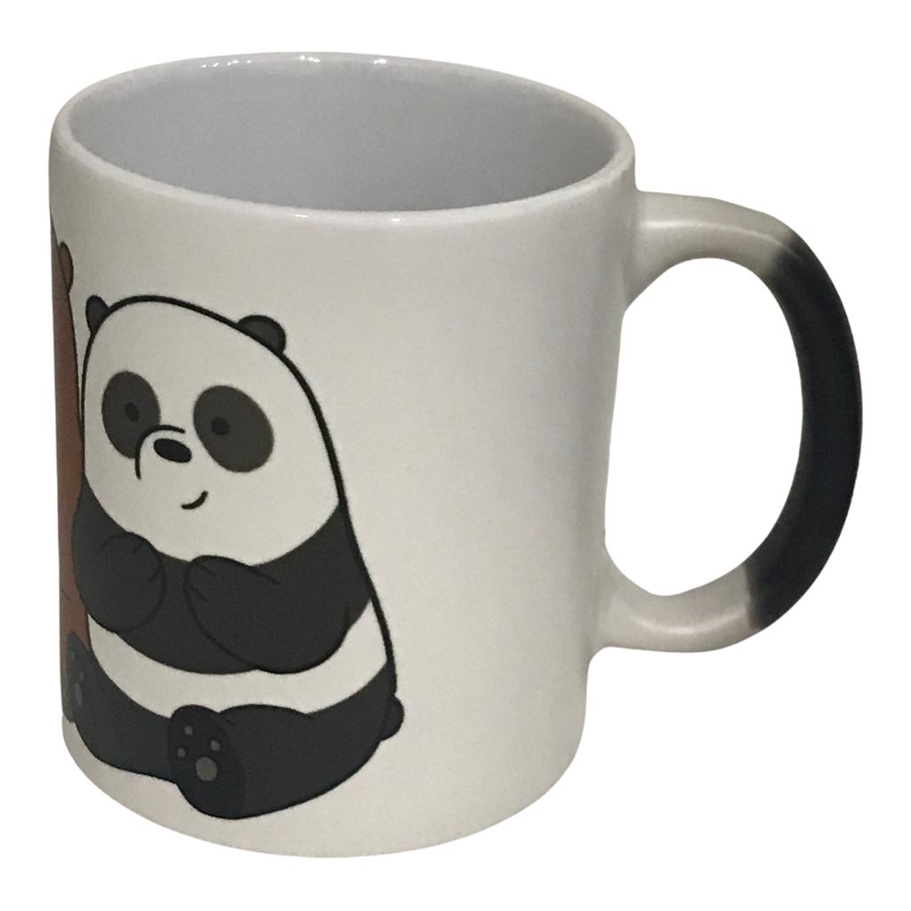 Osos Escandalosos Taza Mágica Mod 3 Fondo Blanco