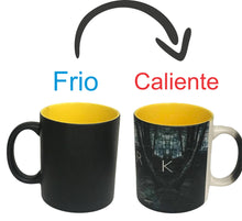 Cargar imagen en el visor de la galería, Taza Mágica Dark Amarillo Jonathan Térmica
