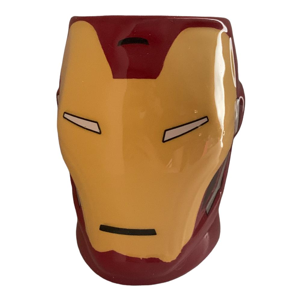 Taza Iron Man Café Disney Marvel Cerámica 3D 369ml
