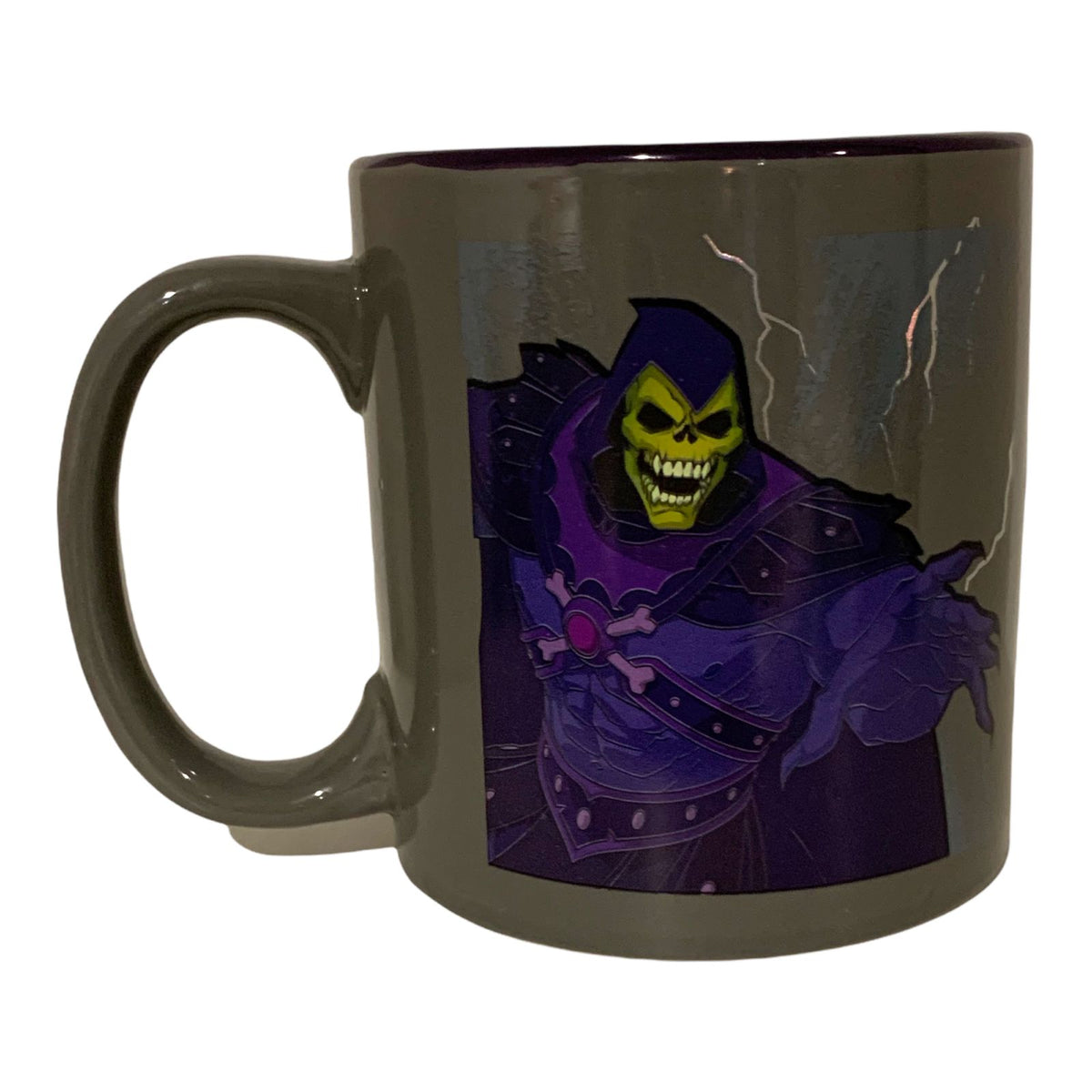 Skeletor Master Of the universe He Man Tarro de Cerámica Metalizado de Original Colección con 591 ml Bitono