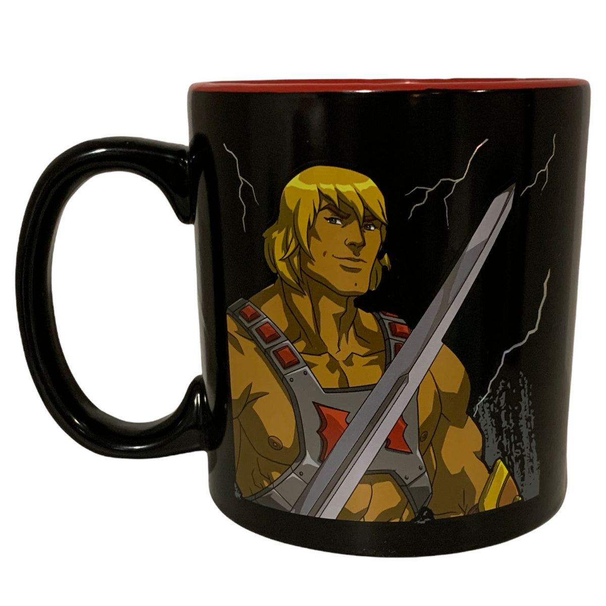 He Man Master Of the universe  Tarro de Cerámica Metalizado de Original Colección con 591 ml Bitono