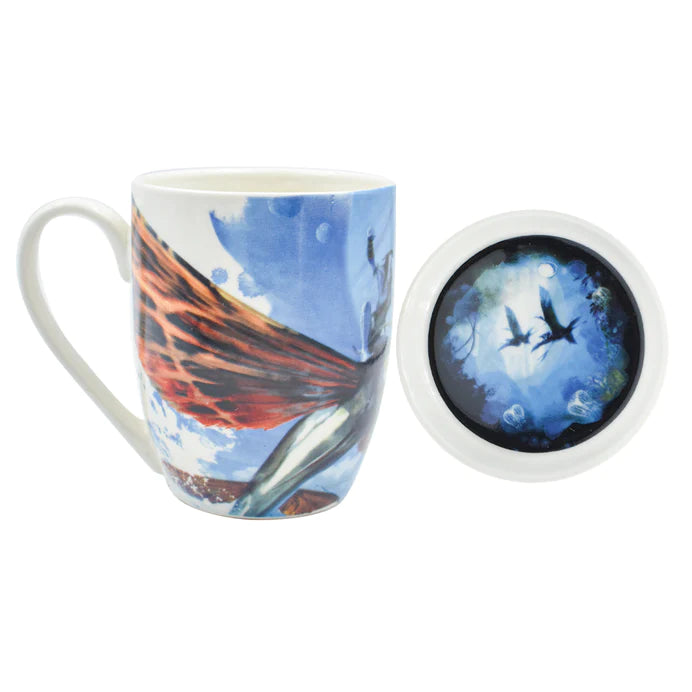 Avatar way of Waterpolista taza con tapa tarro 384 ml porcelana
