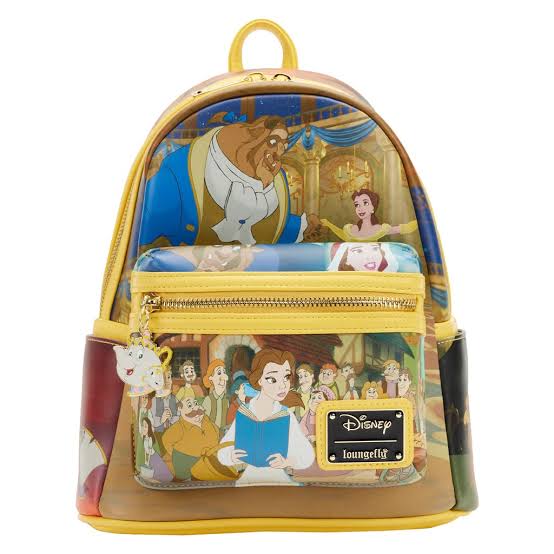 Loungefly La Bella y La Bestia Escenas Mini Back Pack Bolso