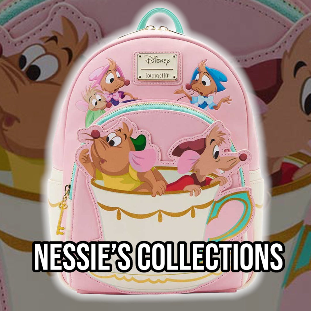 Loungefly Cenicienta Gus & Jaq mini Back pack Bolso Cinderella Disney Princesas