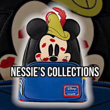 Cargar imagen en el visor de la galería, Loungefly Mickey Mouse Cosplay Brave Little Tailor Mini Backpack Bolso
