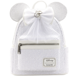Minnie Mouse Loungefly Mini Back Pack novia Bolso Disney