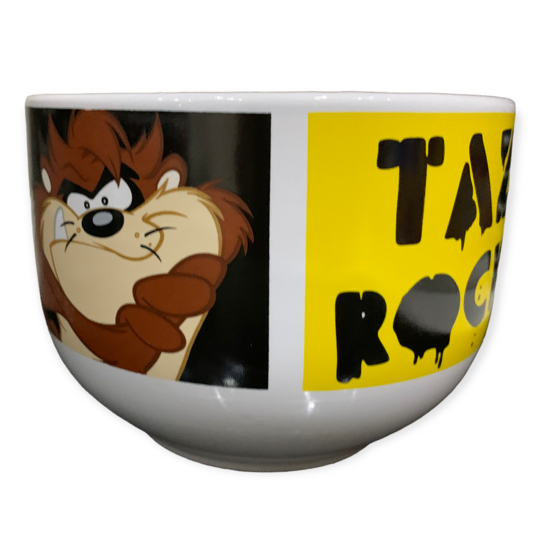 Tazon Taz Taza Jumbo Looney Toons  800 Ml colores