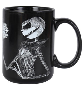 Jack taza mágica térmica extraño mundo de Jack nightmare before christmas Skellington mod 3