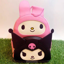 Cargar imagen en el visor de la galería, Loungefly Mini Backpack Sanrio My Melody Kuromi Bolso
