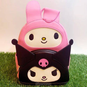 Loungefly Mini Backpack Sanrio My Melody Kuromi Bolso