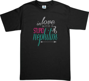 Playera In Love With a Stupid Nephilim Cazadores de Sombras Dama/Caballero