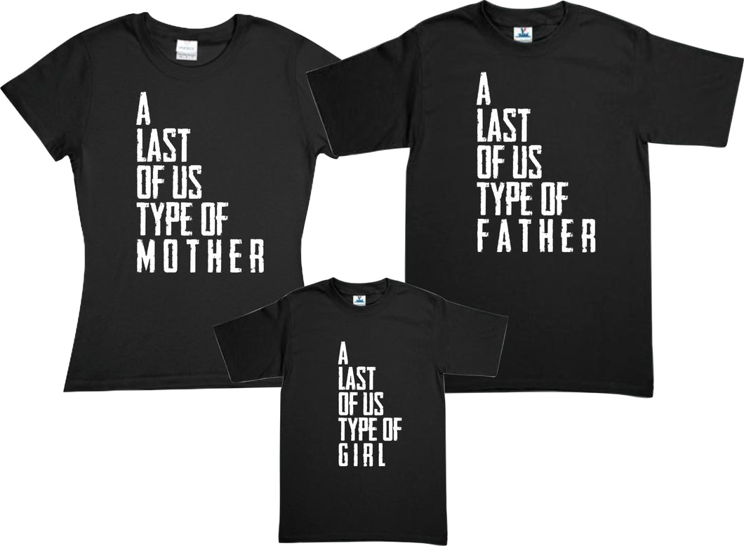 Set Playeras A Last of Us type of Father Dia del Padre