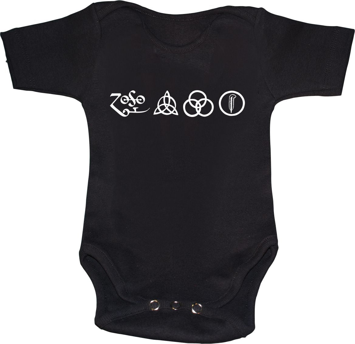 Pañalero Rock Bandas varios modelos 2 Aerosmith, linking, Pearl, Led Zepellin, Doors, WHo Baby Shower Rockeros