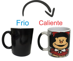 Taza Mágica Mafalda Termica Md 1