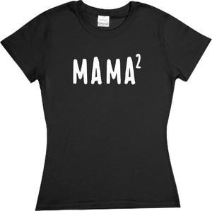 Playera Mama al Cuadrado / al Cubo Dia de las Madres
