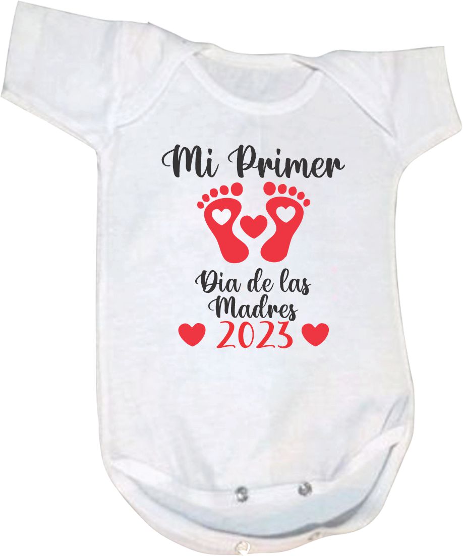 Pañalero Mi Primer dia de las Madres Baby Shower nacimiento Fiesta Regalo