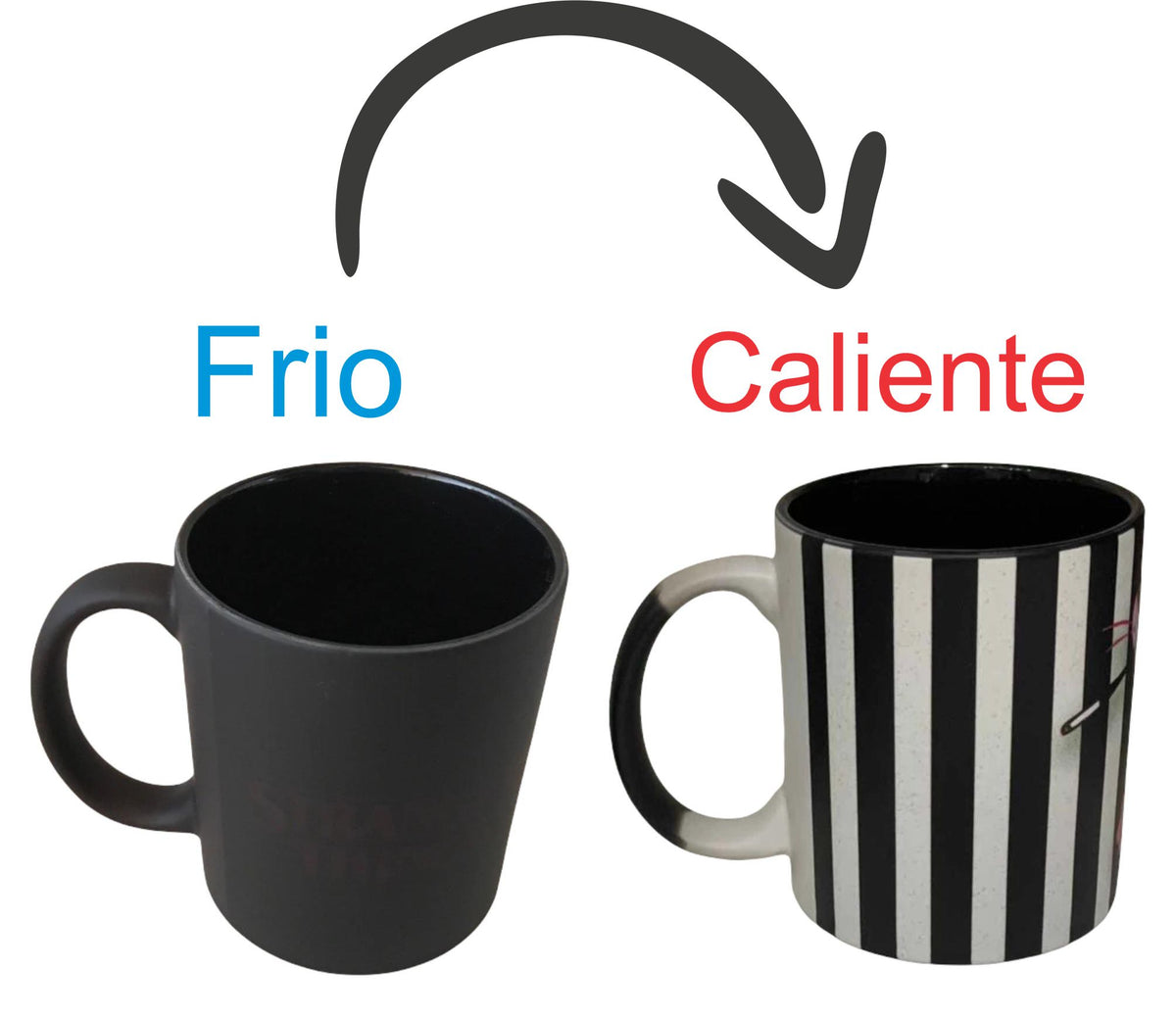 Taza Pantera Rosa Mágica Térmica Md Bck