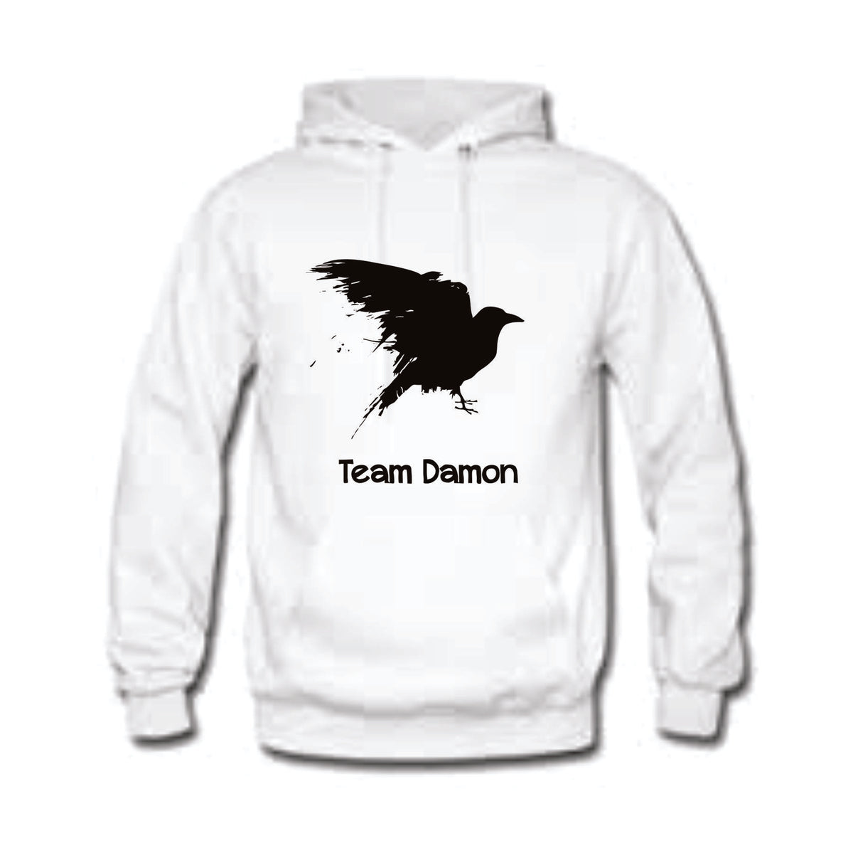 Sudadera Damon Salvatore The Vampires Diaries Bco Cuervo