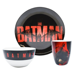 Batman Vajilla de porcelana Fun Kids™  para 4 personas 12 piezas